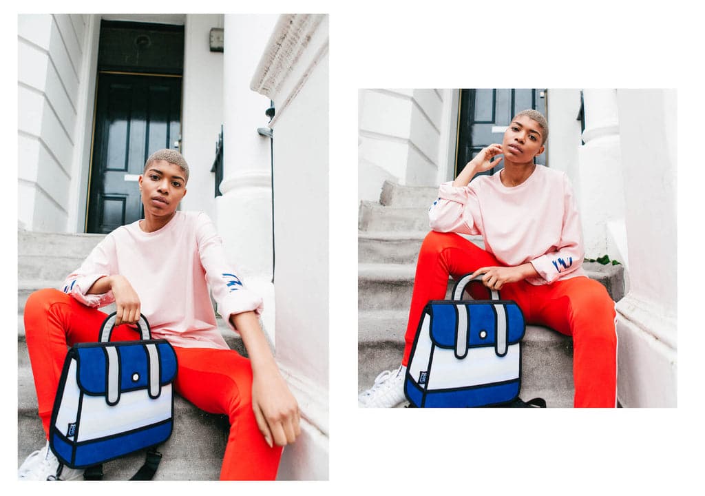 JumpFromPaper X ASOS Exclusive Lookbook by Vicky Grout 8 JumpFromPaper Cartoon Bag