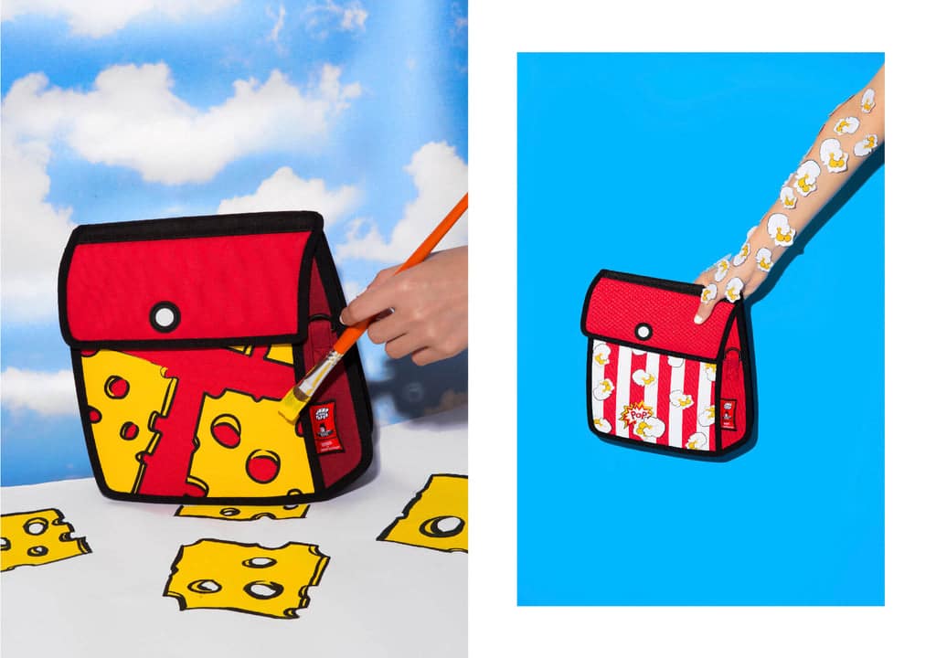 Amazing Photography Project: JumpFromPaper X John Yuyi 3 JumpFromPaper Cartoon Bag
