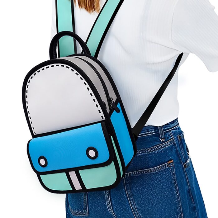Junior 3D Adventure Backpack blue 7
