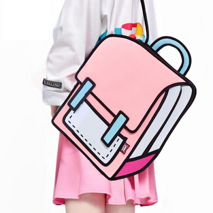 Spaceman-Cartoon-Backpack-wide-pink-3