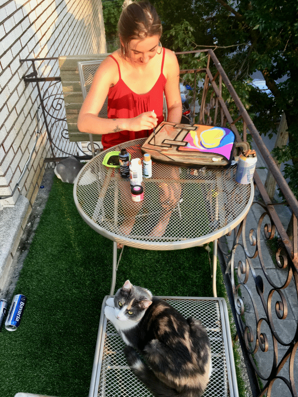 Lizzie Quirke: Fashion and Accessories Should be Bright and Fun 4 JumpFromPaper Cartoon Bag X Lizzie Quirke