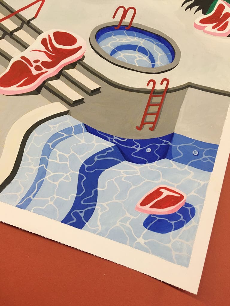 Meet Maaike Canne, a Girl Who Speaks up with Her Paintings 10 Maaike Canne! X JumpFromPaper Cartoon Bag