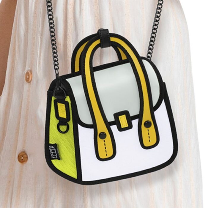 Junior Owl bag Metal Chain Bag-Mint Green-4