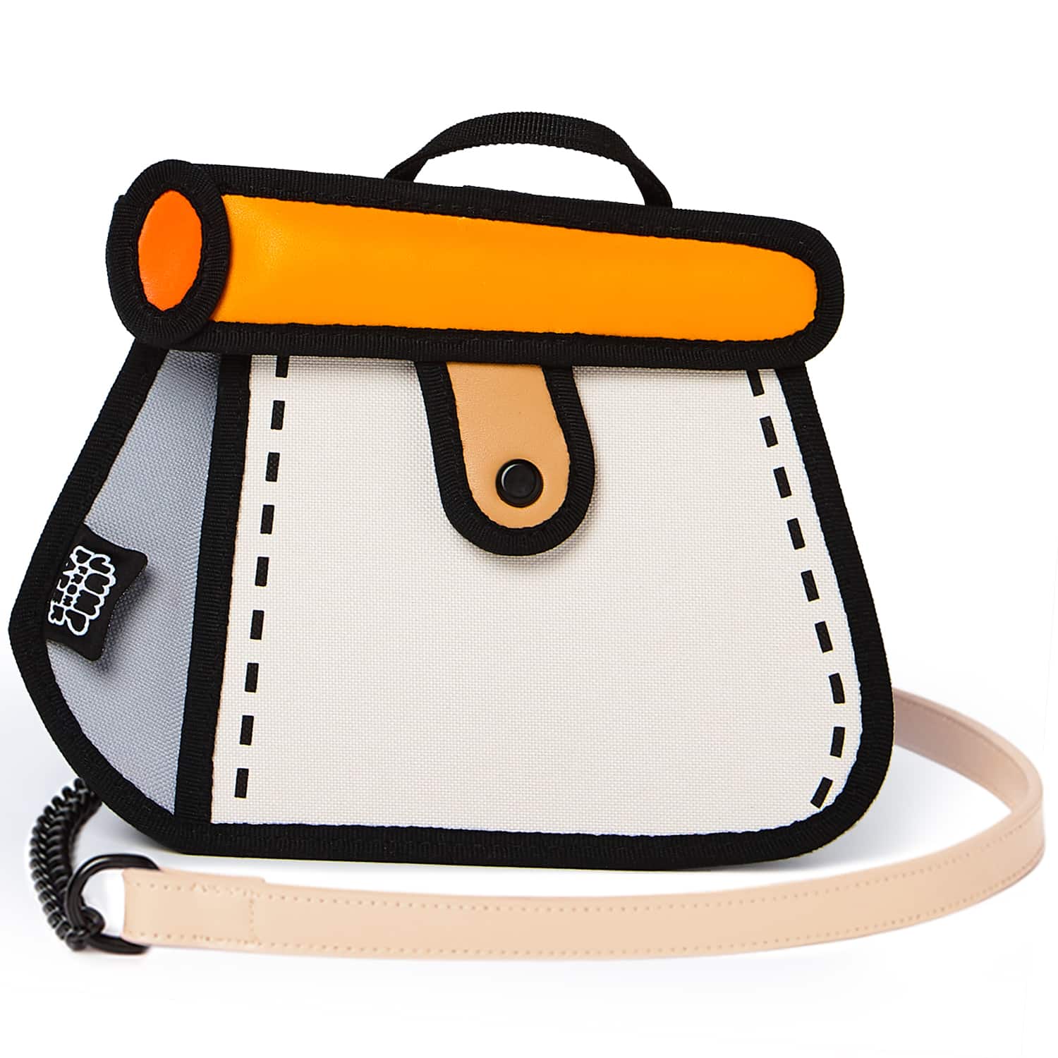 Cake Metal Chain Bag-orange (4)