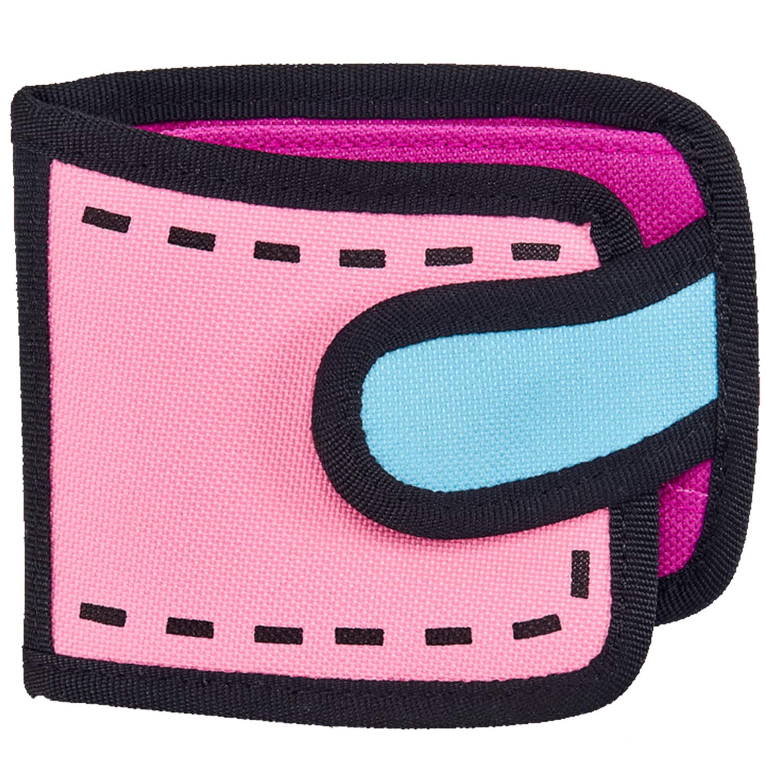 Poketto Wallet-2D Cartoon Design Short-pink (1)